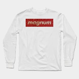 Magnum - SIMPLE RED VINTAGE Long Sleeve T-Shirt